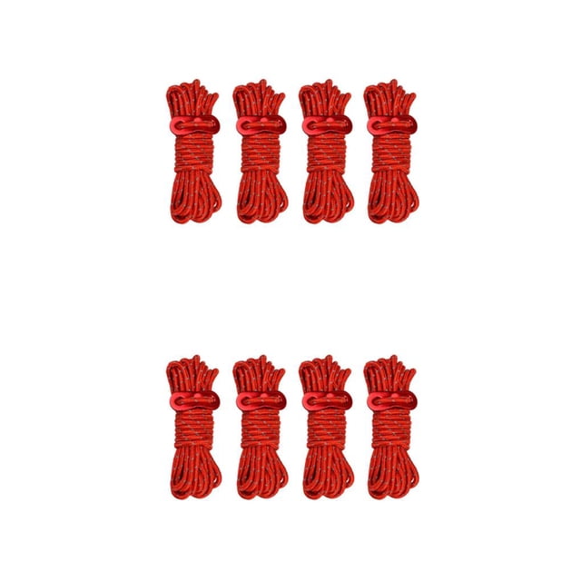 Cordón para tienda de campaña Eigraketly 4X cuerda reflectante