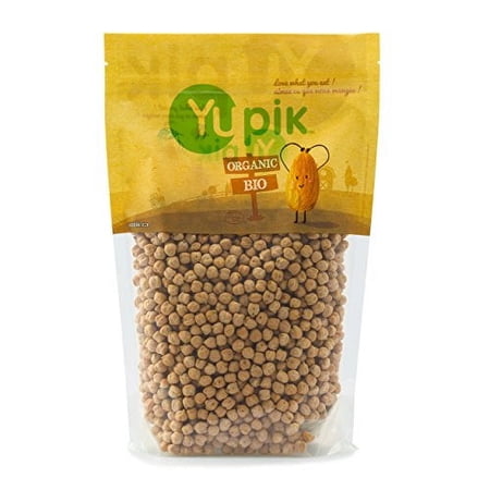 Yupik Organic Raw Chickpeas  2.2 lb  Non-GMO  Vegan  Gluten-Free  Pack of 1