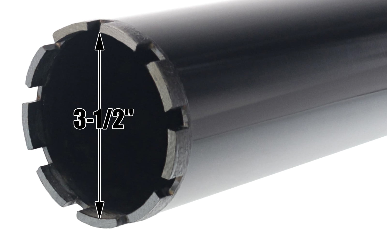 Steel Dragon Tools® 3-1/2" (89 mm) Wet Diamond Concrete Core Drill Bit