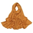 thumbnail image 2 of Hijab Musulman Tricoté Multicolore Simple Mode Décontractée pour Femmes, 2 of 3