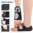 thumbnail image 4 of YUNOVA Breathable Heel Cushion with Arch Support - Gel Pad for Running, Work Boots & Standing Relief, Skin-Friendly Design for Men/Women​, 4 of 9