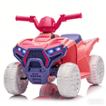 thumbnail image 2 of 6V Ride on ATV Toys for Kids 3-5, Mini Battery Powered Motorized Quad for Kids with Anti-Slip Wheels, Toddler Car for Girls Boys, Pink, 2 of 5