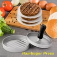 thumbnail image 5 of Hamburger Press Patty Maker Aluminum Non-stick Burger Patty Press Mold, 5 of 5