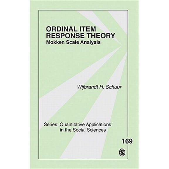 Pre-Owned Quantitative Applications in the Social Ordinal Item Response Theory: Mokken Scale Analysis, Book 169, (Paperback)