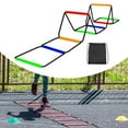 thumbnail image 5 of yotijay Agility Ladder Multipurpose Agility Training Ladder Football Footwork Ladder 8 Grids With Bag, 5 of 7