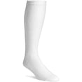 thumbnail image 6 of MDR Diabetic Over the Calf Length Crew Socks (12 Pair Pack) Seamless Cotton Blend Made in USA (White, 13-15), 6 of 7