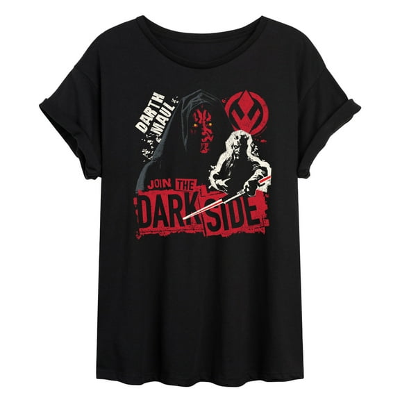 Star Wars - Darth Maul Zine - Women's Oversized Graphic T-Shirt