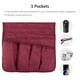 thumbnail image 4 of Funda organizadora para reposabrazos de sofá o silla, antideslizante, funda para reposabrazos reclinable, organizador de doble cara con 5 bolsillos para teléfono, libros, revistas, control remoto de, 4 of 7
