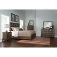 thumbnail image 2 of Forest Hills King/California King Panel Headboard in Classic Brown Finish Wood, 2 of 4