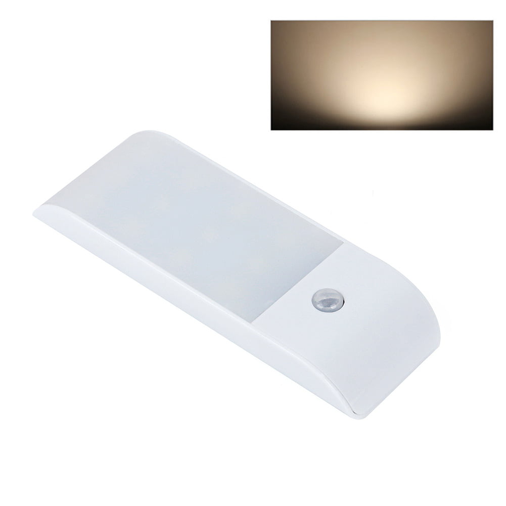 12LED Motion Sensor Light Wireless PIR Cabinet Stair Lamp Magnetic Night Lights 