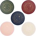 thumbnail image 5 of Posavasos Antideslizante Almohadilla de Aislamiento Térmico Mantel Individual de Forma Redonda para Bebidas frías y Calientes, Café, Vasos, Tazas, 5 of 5