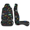 thumbnail image 3 of Sikiie Gamepads Car Seat Protector 2 Pack Car Seat Cushion Mat, Car Seat Covers for SUV, Truck, Van, 3 of 7
