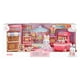 thumbnail image 3 of Juguete Casa de Muñecas Set Estación de Postres con Carrito de Helados, Pizza, Accesorios y Conejitos Incluidos, 3 of 5