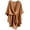 Camel, variant on Fleece Drape Shawl for Women, Pull-Through Fleece Wrap with Loop Tab, Soft Cozy Shoulder Shawl, Stay-Put Drape Wrap for Everyday Wear