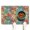 White-607, variant on Boho Retro Floral Pet Feeding Mat-Absorbent Pet Placemat for Food and Water Bowl, with Waterproof Rubber Backing, Quick Dry Water Dispenser Mat for Dog and Cat (16"x24")