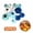 Blue, variant on BESTSKY 12Pcs Pumpkins for Decorating,Realistic Velvet Pumpkin Fall Home Decor,Detailed Cute Decoration Halloween Crafts,Blue