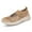 Khaki, variant on LASUDRAA Diabetic Shoes for Women Wide Hollow Out Velcro Lightweight Breathable Suitable for Swollen Feet