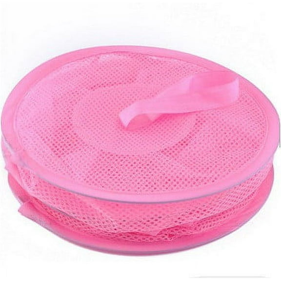 Foldable Hanging Mesh Drying Rack | 3-Tier Storage Net for Food, Fruits, Vegetables & Clothing | Multi-Purpose Camping & Home Organizer | 28x28x75cm