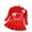 Red, variant on Esaierr Baby Toddler Girls Love Dress Autumn Winter Sweater Dress Sweet Wind Bow Crewneck Casual Dresses for 1-5Y