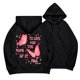 thumbnail image 5 of Sudadera con capucha Gotyou Pink Palm Puff para Mujer XXL, 5 of 6