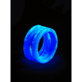 thumbnail image 3 of QALO Women's Blue Glow Zaha Ring Size 08, 3 of 5