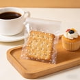 thumbnail image 5 of Self-Sealing Treat Bags, 100-Piece Transparent Plastic Bags with an Adhesive Closure, 5 of 6