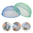 thumbnail image 3 of 4 piezas de malla metálica para carpas de alimentos, cubierta reutilizable para picnic al aire libre., 3 of 8