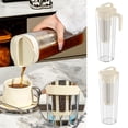 thumbnail image 1 of Iumwxz Water Jug Sealed High Temperature Cold Brew Ice Drip Cup and Cold Kettle Water Pitcher Glass Pitcher A Plastic Reduced Price, 1 of 2