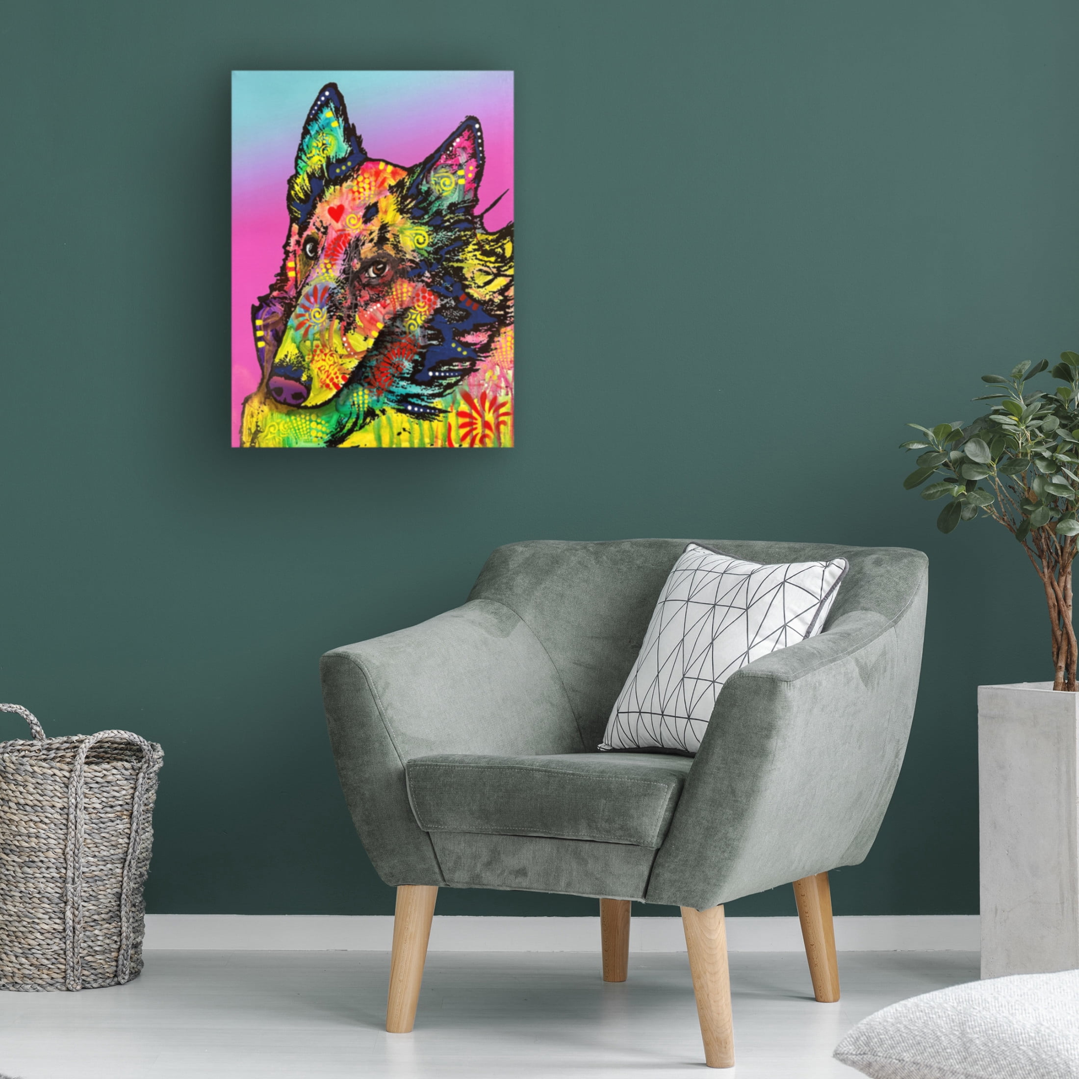 Canvas Wall Art - Dean Russo- Exclusive 'Revert' Wall Art for Living Room, Bedroom, or Office Décor by Trademark Fine Art - 24 x 32 Inches