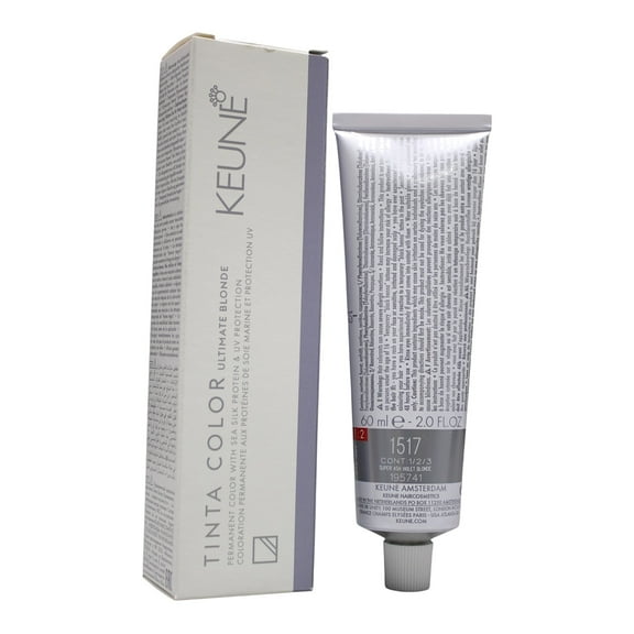 Keune Tinta Color 1517 Permanent Color UB Super ASH Violet Blonde 2 Oz