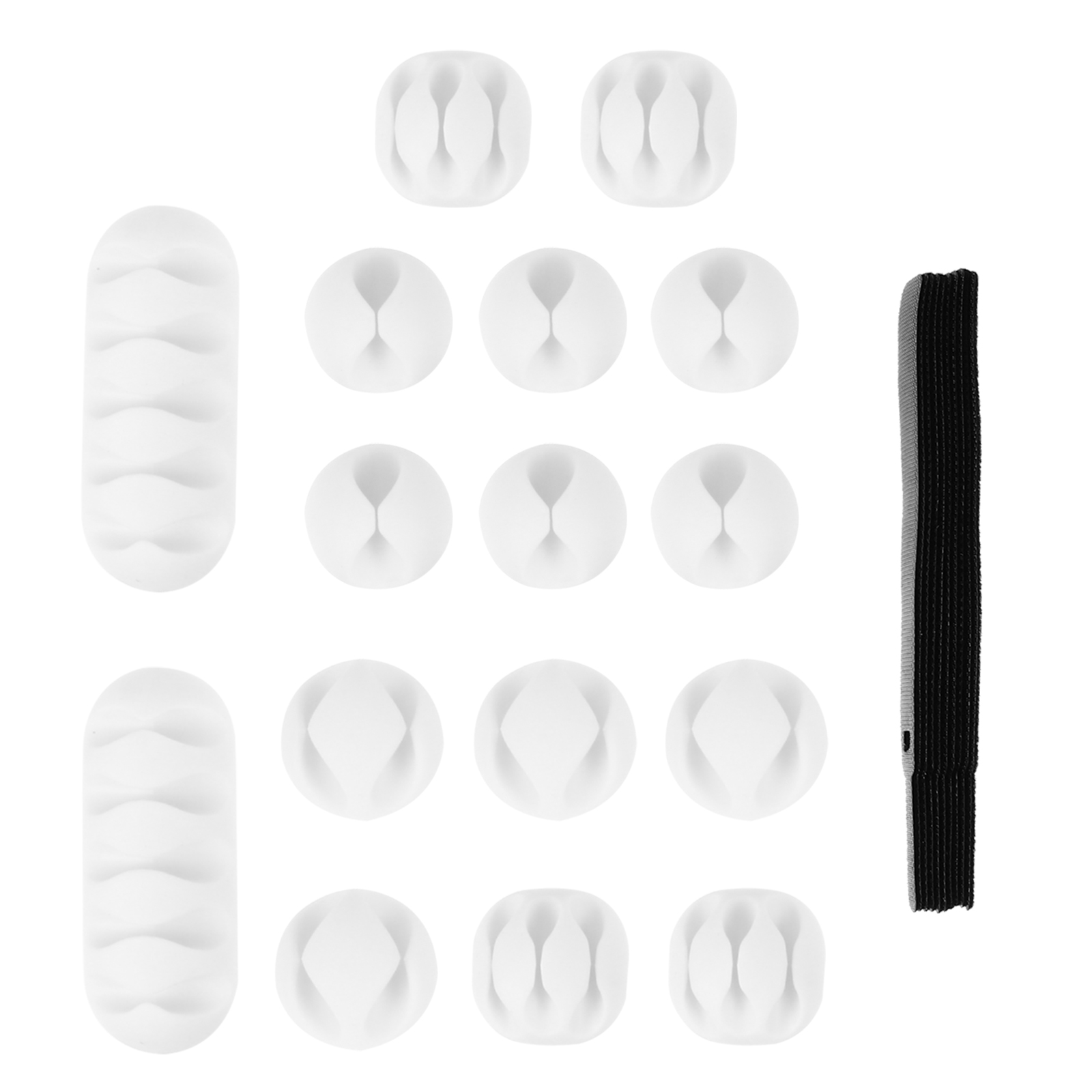 26pcs Desktop Cord Organizers Adhesive Cable Holders Home Wire