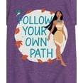 thumbnail image 3 of Disney Princess - Pocahontas Follow Your Own Path - Girls Fitted Short Sleeve T-Shirt, 3 of 5