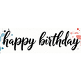 thumbnail image 4 of Colorful Floral Happy Birthday Banner Backdrop with Balloons and Roses for Party Supplies Photography Props Decors Background, 4 of 4