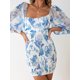 thumbnail image 3 of Txlixc Vestido de mujer de 3 / 4 mangas chiffon Txlixc  moda, 3 of 9