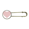 thumbnail image 1 of Circles Heart Valentine's Day Red Retro Metal Brooch Pin Clip Jewelry, 1 of 3