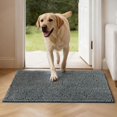 thumbnail image 1 of Alfombra Bedsure para perro, absorbente, para interiores, con forma de barro, 122 x 76 cm, 1 of 9