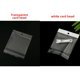 thumbnail image 2 of Bolsa de tarjeta transparente, bolsa autoadhesiva, bolsa de embalaje con agujero para colgar blanca gruesa, bolsa autoadhesiva para joyería, bolsa larga con autosellado, 2 of 6