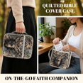 thumbnail image 4 of ZUXONGSY Camo Forest Deer Print Bible Case for Women Quilted Bible Cover Sturdy Scripture Bag with Handle Journal Case for Daily Commuter, 4 of 7