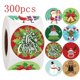 thumbnail image 1 of 50-500 Uds pegatinas de Feliz Navidad animales scrapbooking muñeco de nieve árboles pegatinas decorativas invitación Sobre Carta pegatina, 1 of 4