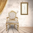 thumbnail image 3 of Tavoletti, Anne 10x18 Gold Ornate Wood Framed with Double Matting Museum Art Print Titled - La Fashion IV Gray, 3 of 4