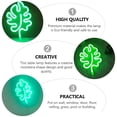 thumbnail image 4 of CIMAXIC Monstera Shaped LED Neon Night Light Ecofriendly Plastic Green Color USB Powered or Battery Operated 3 AA Batteries Not Included,10.04"X6.5"X0.59", 4 of 5