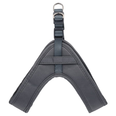 Vibrant Life Cushion Adjustable Slip-On Dog Harness Gray Size S