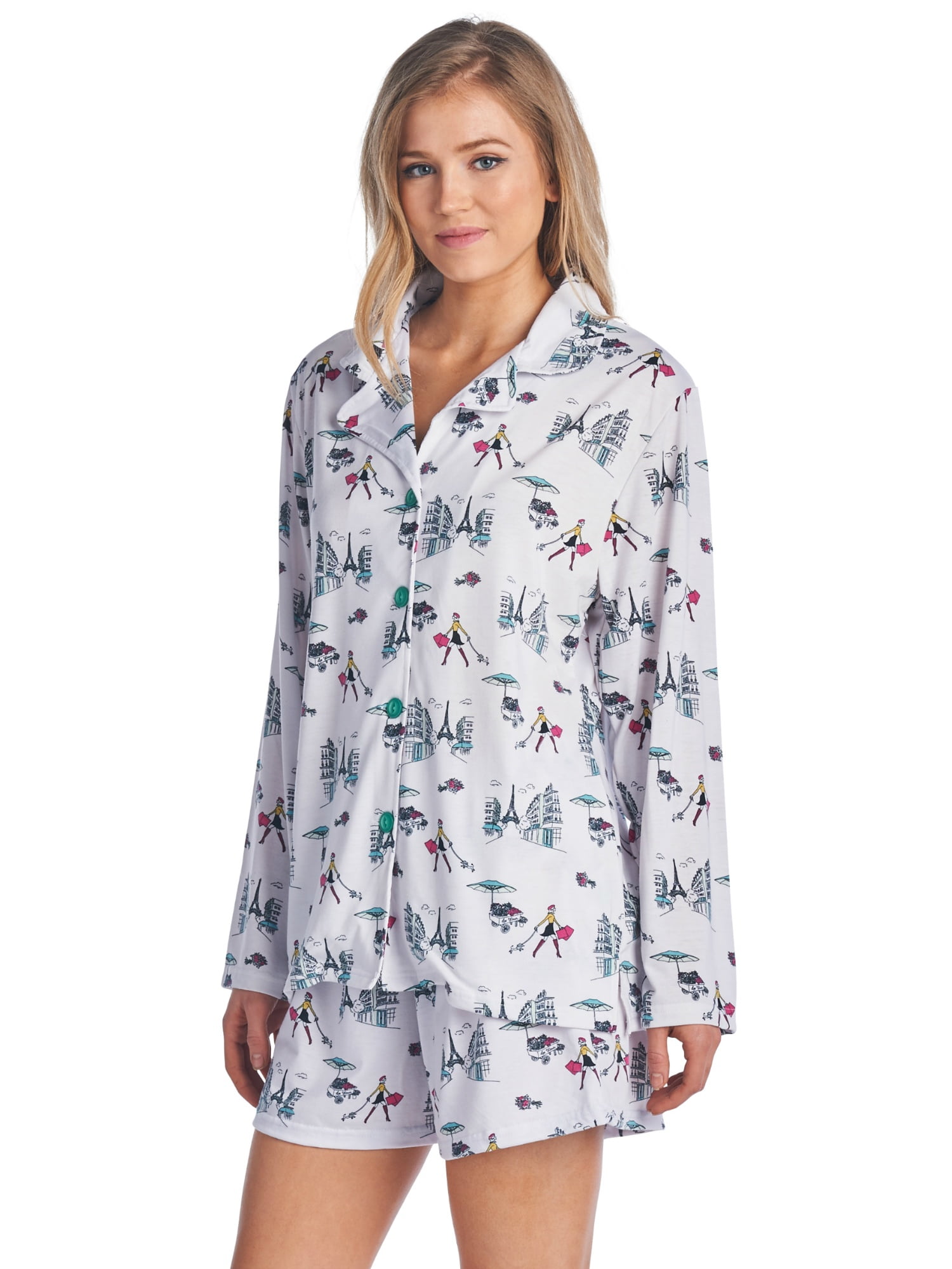 BedHead Pajamas - BHPJ By Bedhead Pajamas Women's Long Sleeve Pajama ...