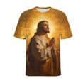 thumbnail image 6 of Dolkfu Easter Mens Shirts Casual Novelty Short Sleeve Graphic Tees Crew Neck Holiday Mens T Shirts L, 6 of 6