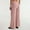 Pink, variant on SNKSDGM Women's Plus Womens Sweatpants Wide Leg Womens Dress Pants Wide Leg Mid Rise Women's Solid Color Sweatpants Cozy Loose Pants for Fall and Winter