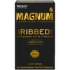 Trojan Magnum Ribbed Large Size Lubricated Condoms - 12 Count
