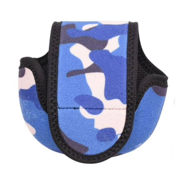 Carrete de pesca shamjiam Cubierta de carrete de pesca Camuflaje