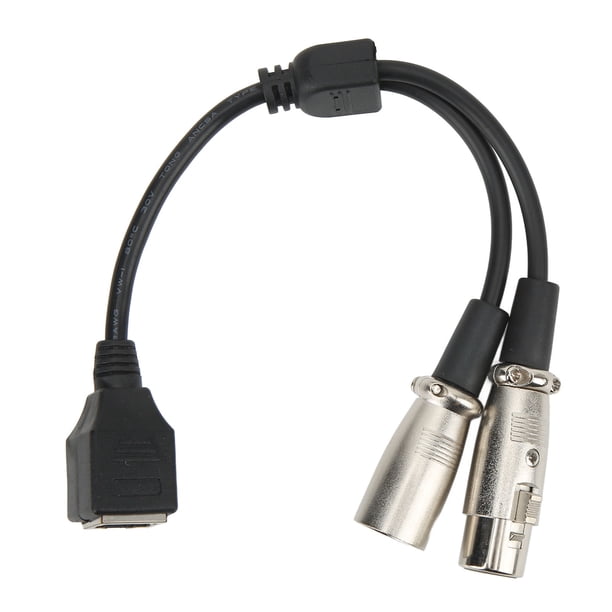 Cable Adaptador De Transmisión De Señal De Audio Macho De 25cm, Cable Adaptador De Conector Macho RJ45 Hembra A XLR Hembra