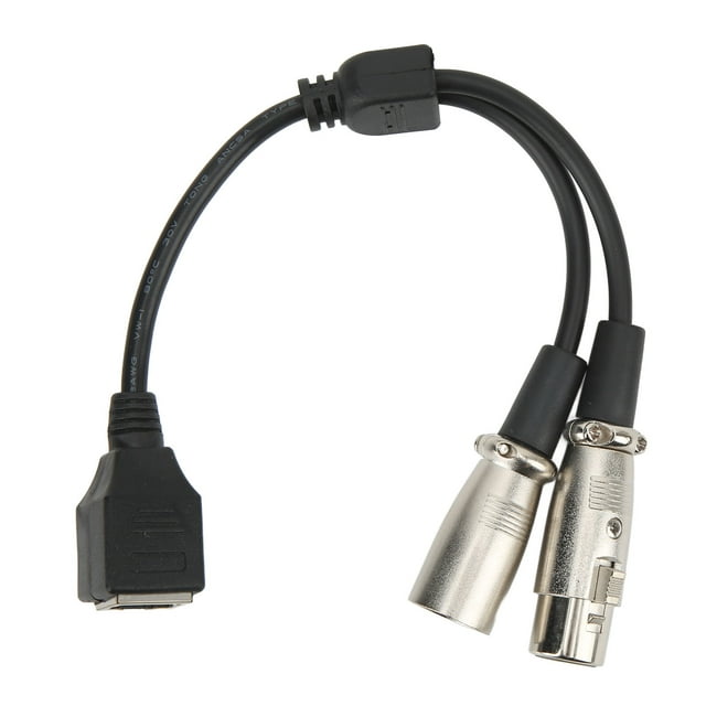 Cable Adaptador De Transmisión De Señal De Audio Macho De 25cm, Cable Adaptador De Conector Macho RJ45 Hembra A XLR Hembra