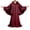 B_ Wine Capes & Cloaks, variant on UTSJKR Mens Full‑Length Hooded Robe Cloak with Wide Bell Sleeves and Front Zipper for Wizard Sorcerer Halloween Party Stage Cosplay Outfit Wine XXL